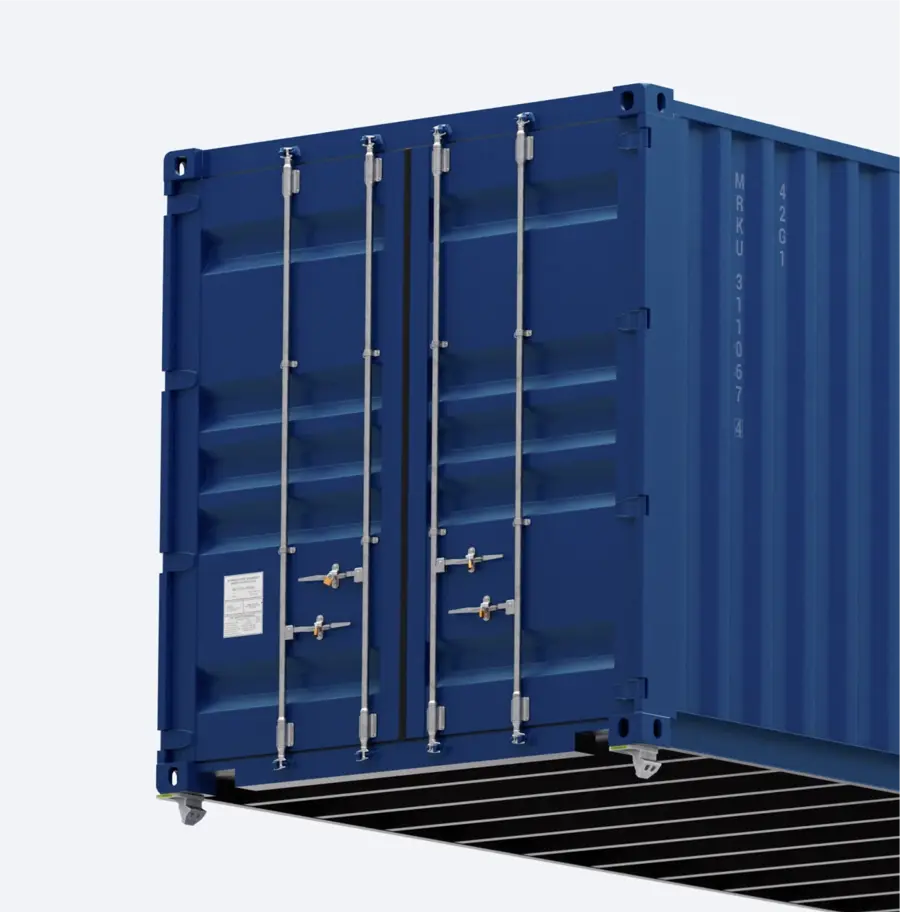 Cargo Care Solutions' Fully Automatic Twistlock attached to a container